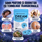 Plasturi de somn PEDISANO Dream, somn profund si odihnitor cu tehnologie transdermala, 30 plasturi