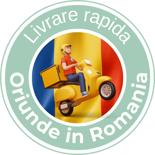 Livrare rapidă oriunde în România!